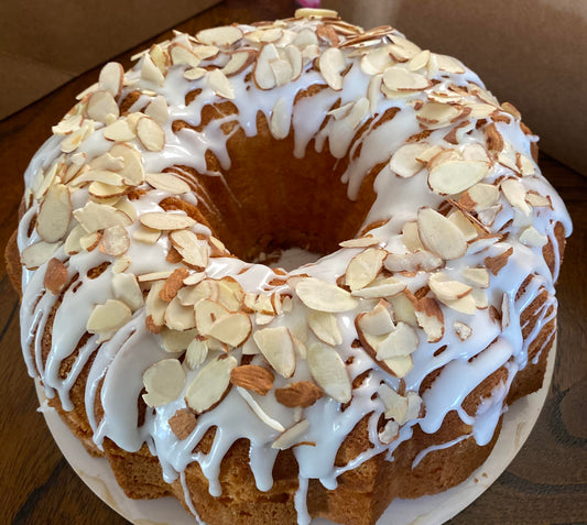 Almond Pound Cake (can be shipped)