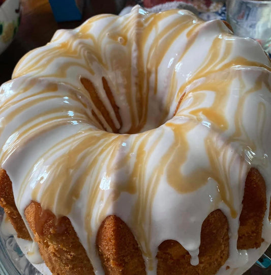 Vanilla Caramel Pound Cake (can be shipped)